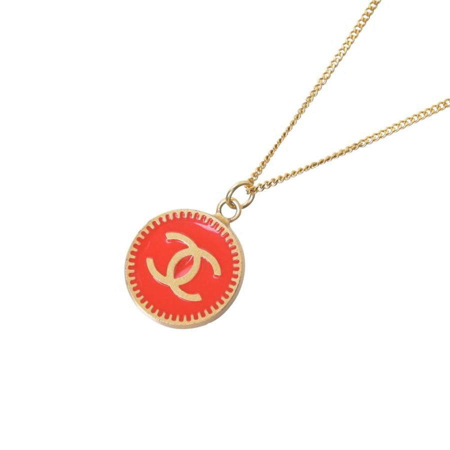 CHANEL 01P CC Logo Chain Necklace