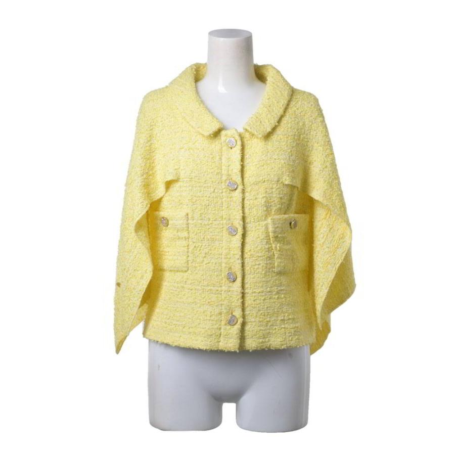 CHANEL P42722V31224 Tweed Vest Jacket
