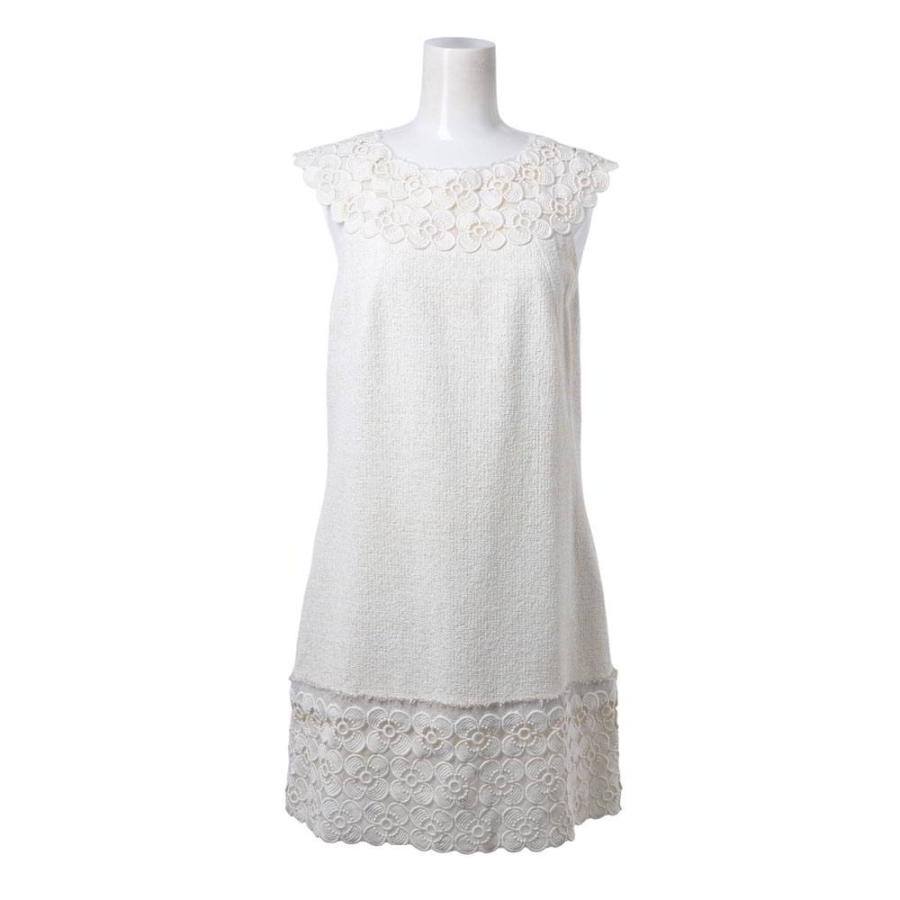 Excellent Condition CHANEL 11C P39954V22979 Runway Tweed Dress