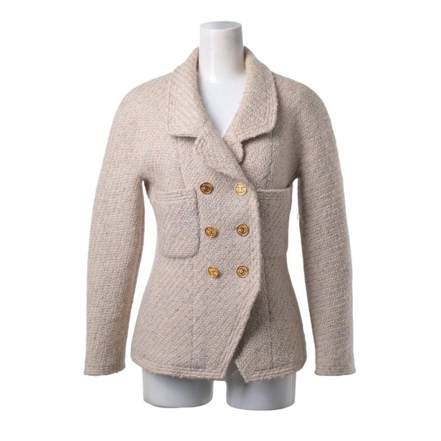 CHANEL Vintage Tweed Cropped Jacket