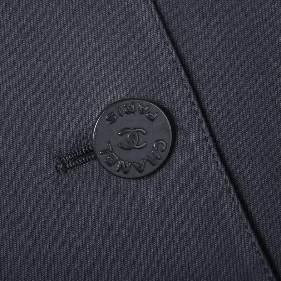 CHANEL 03P P20674V12142 3B Long Jacket with 9 CC Logo Buttons