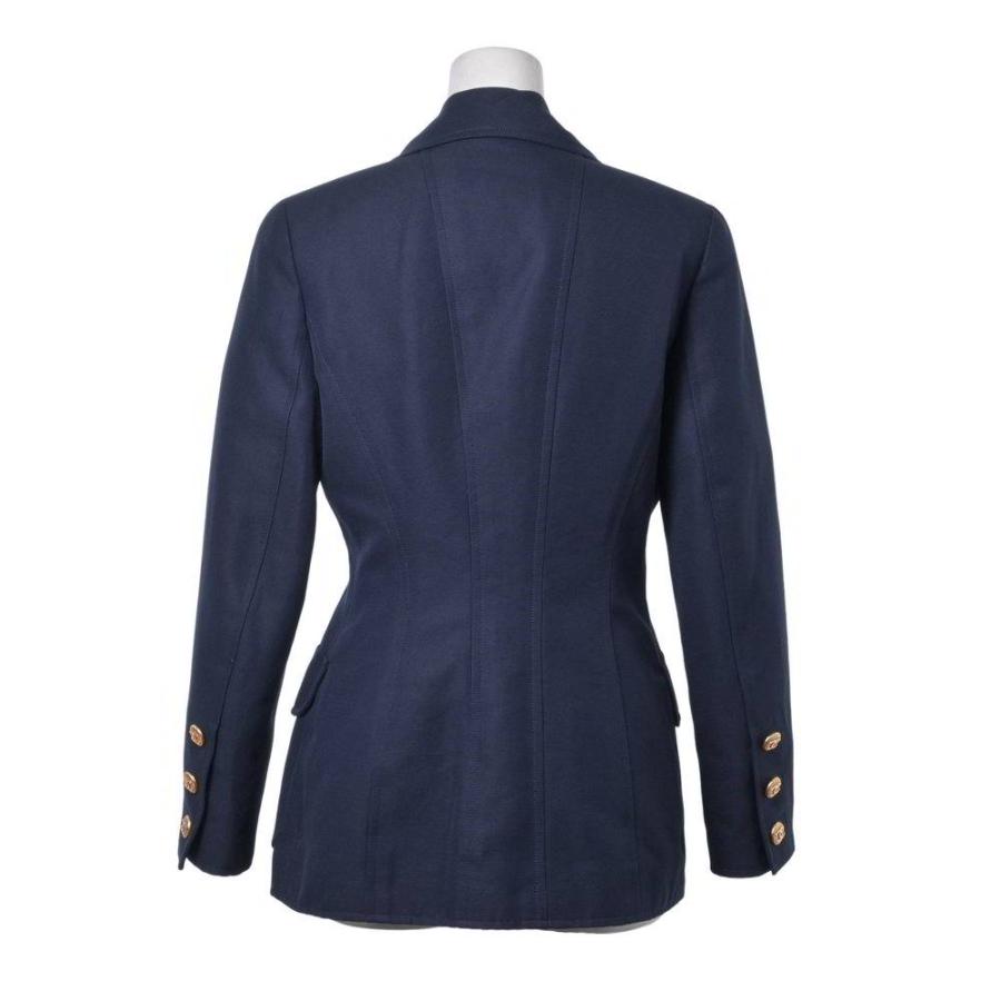 CHANEL 93C P01254V02099 Vintage Double-Breasted Jacket with 12 Coco Mark Buttons — Excellent Condition