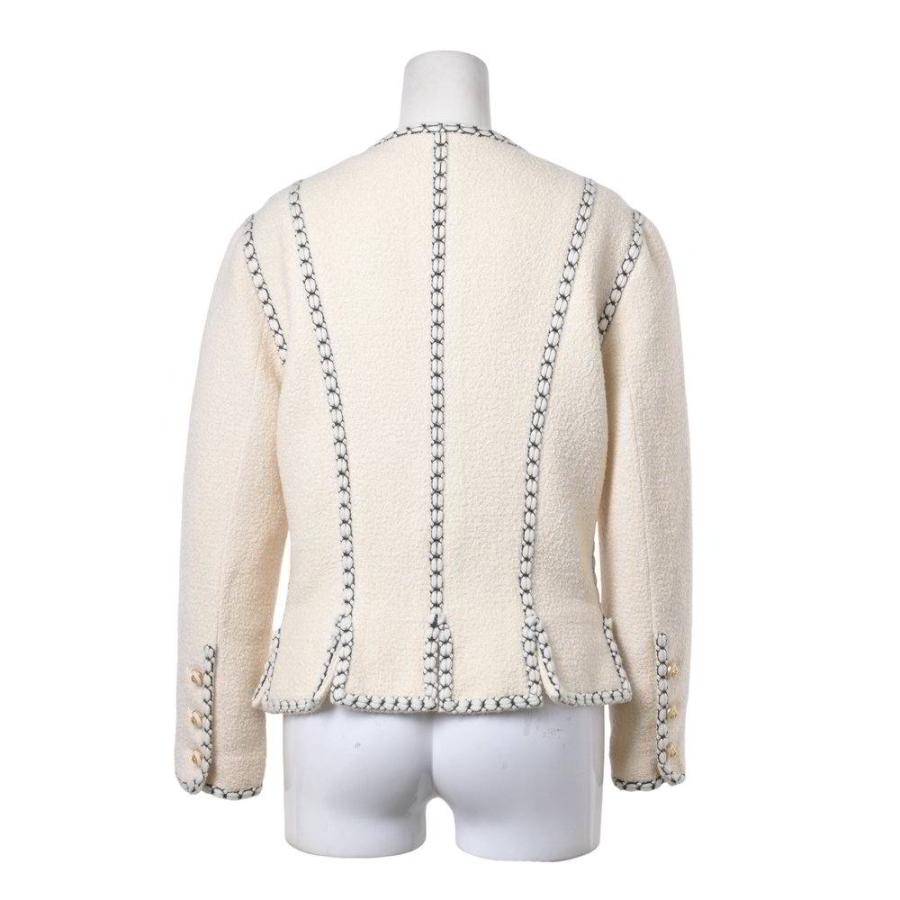 CHANEL 1993 Runway Vintage Tweed Corset-Style Jacket