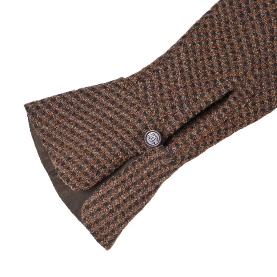 CHANEL 97A P09348V05959 Vintage Tweed Zip-Up Dress